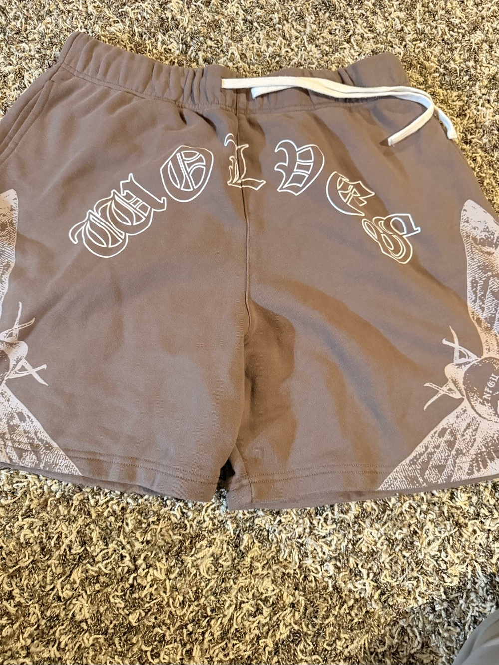 Darc Sport Moths End Lounge Sweat Shorts - Red Tag Limited 1 of 500
